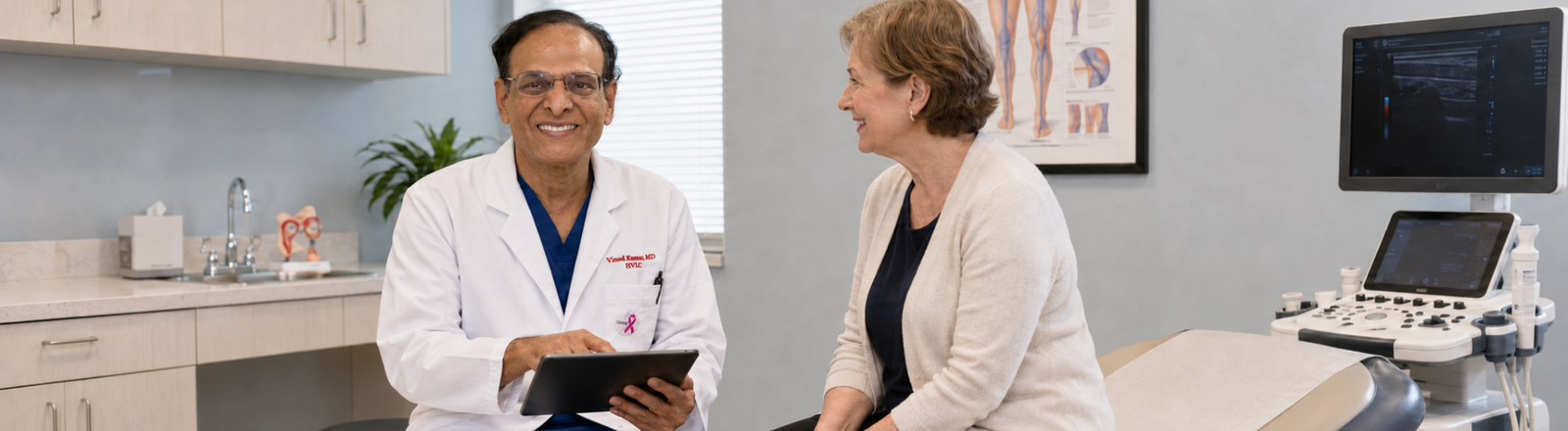 Dr. Vinod Kumar Heart Vascular Leg Center Bakersfield peripheral artery disease PAD treatment