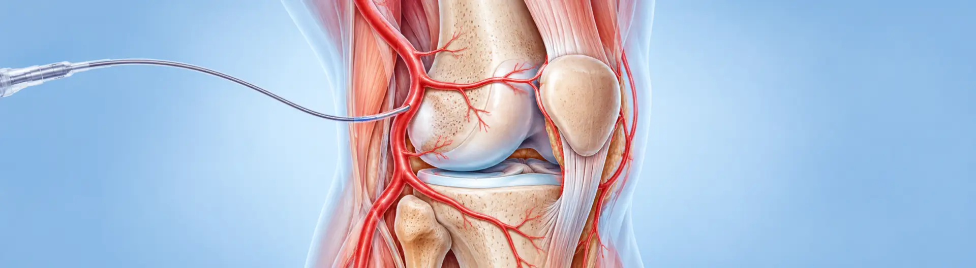 Non-surgical knee pain relief with Genicular Artery Embolization (GAE)