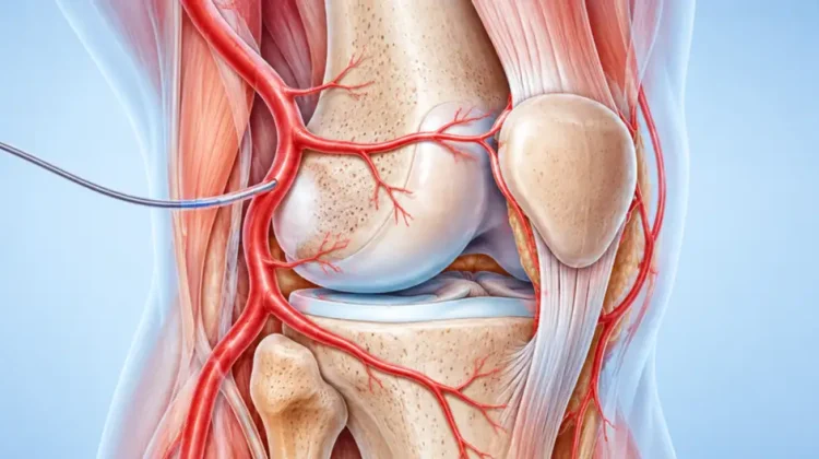 Non-surgical knee pain relief with Genicular Artery Embolization (GAE)